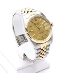 Rolex Dayjust 18K Gold Combination Watch 36mm Men's - 16013