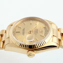 Rolex Datejust Gold Men's Watch 18038 1978