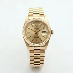 Rolex Datejust Gold Men's Watch 18038 1978