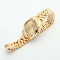 Rolex Datejust Gold Men's Watch 18038 1978