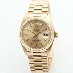 Rolex Datejust Gold Men's Watch 18038 1978