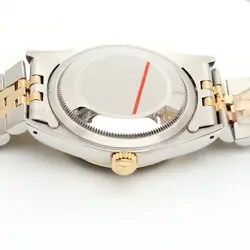 Rolex Vintage 16233 Combo 36 Men's Watch Burgundy After-Set 10-Point Diamond