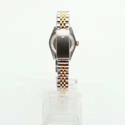 Rolex Vintage Lady Datejust 69173 Comb 26 Women's Watch Linen Dial 1989 Birth