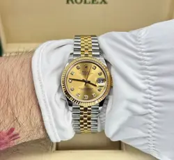 Mint Rolex Datejust 31mm, Champagne Diamond, Jubilee, 278273, dated 2024