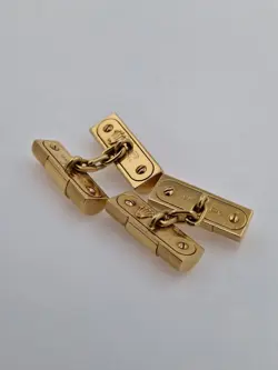 GOLD CUFFLINKS