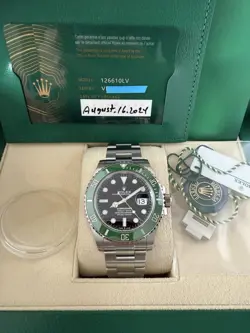2024 Rolex Submariner Green Starbucks 126610LV 41mm Mint MK2 Absolute Full Set