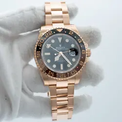 ROLEX GMT-MASTER II 40MM ROSE GOLD 126715CHNR