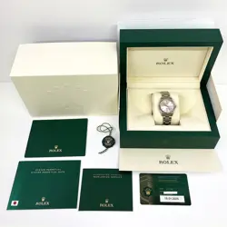 2025 Rolex Oyster Perpetual 31 277200, 31mm, Steel, Light Pink Dial, Box & Pa...
