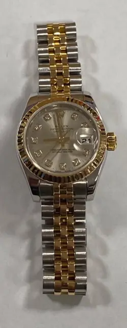 18K TWO-TONE SILVER