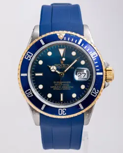 18K W/ BLUE