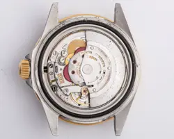 Rolex Submariner Ref. 16613 Stainless Steel & 18k w/ Blue Dial & RubberB Strap!