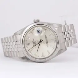 DATE SILVER 34MM