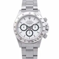 ROLEX COSMOGRAPH DAYTONA 40MM STAINLESS STEEL WHITE DIAL 16520