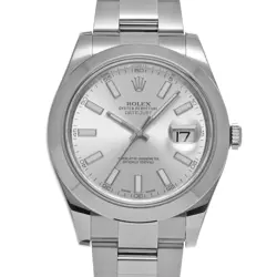 116300 DATEJUSTII SILVER