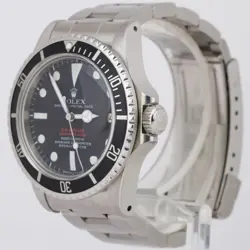 1975 Rolex Sea-Dweller DOUBLE RED MK3 40mm DRSD Stainless Steel Dive 1665 Watch