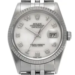 DATEJUST WHITE SHELL
