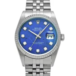 16234G DATEJUST SODALITE/DIAMOND