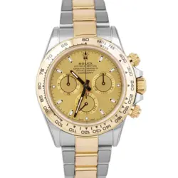 2022 PAPERS ROLEX DAYTONA COSMOGRAPH 40MM CHAMPAGNE 18K GOLD STEEL 116503 BOX