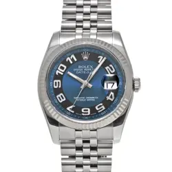 DATEJUST BLUE/BLACK MENS