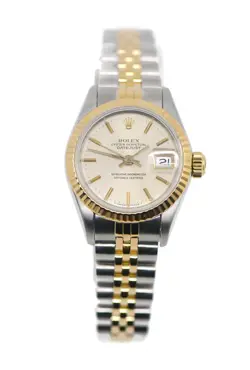 ROLEX DATEJUST 18K/STAINLESS STEEL WATCH 69173