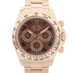 ROLEX COSMOGRAPH DAYTONA 116505 PG AT CHOCOLATE-FACE 2 EXTRA LINKS