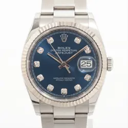 ROLEX DATEJUST 126234G SS×WG AT BLUE-FACE 1 EXTRA LINK