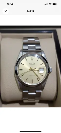 OYSTER WATCH SILVER