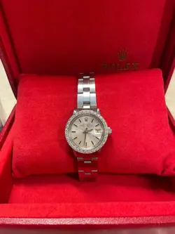 STEEL ROLEX WATCH