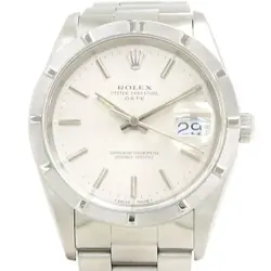 USED ROLEX OYSTER DATE 15210 CASE: 34MM BAND: 18CM MEN'S WATCH #92530