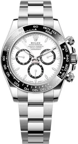 UNWORN ROLEX COSMOGRAPH DAYTONA 126500LN PANDA WHITE DIAL COMPLETE SET