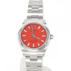 ROLEX Oyster Perpetual 31 277200 Coral Red Automatic #010