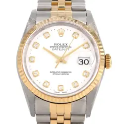 ROLEX  DATEJUST 16233G SSXYG AUTOMATIC WINDING NUMBER R45_0224