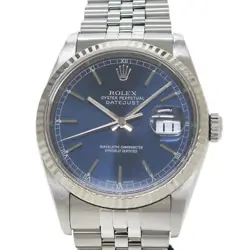 USED ROLEX DATEJUST 16234 CASE: 36MM BAND: 20CM MEN'S WATCH #9511830