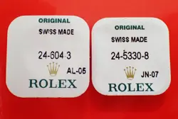 ROLEX 604 3 GOLD CROWN GOLD TUBE WITH PACKAGE 6MM DATEJUST GMT 16238 16718 1
