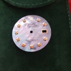 Genuine Rolex Datejust 36mm stunning Pink & SS Tahitan Mother of Pearl Dial