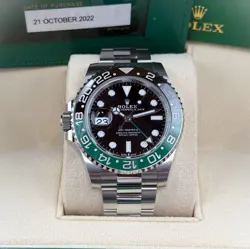 BLACK/GREEN BEZEL 2022