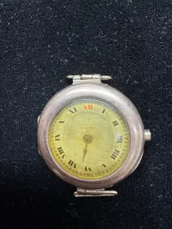 ANTIQUE WOMEN'S ROLEX 15J WRIST WATCH 9K CASE PARTS