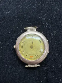 ANTIQUE WOMEN'S ROLEX 15J WRIST WATCH 9K CASE PARTS