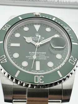♛ ROLEX “HULK” 2020 SUBMARINER DATE 116610LV GREEN BigSuperXLSet FullTags&Papers