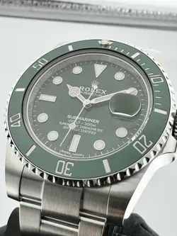 ♛ ROLEX “HULK” 2020 SUBMARINER DATE 116610LV GREEN BigSuperXLSet FullTags&Papers