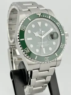 ♛ ROLEX “HULK” 2020 SUBMARINER DATE 116610LV GREEN BigSuperXLSet FullTags&Papers