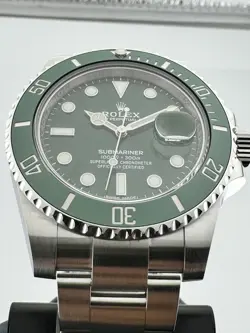 ♛ ROLEX “HULK” 2020 SUBMARINER DATE 116610LV GREEN BigSuperXLSet FullTags&Papers
