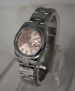 ROLEX 179160 AUTOMATIC LADIES WRISTWATCH STAINLESS OYSTER PERPETUAL DATEJUST