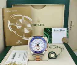 GOLD STAINLESS YACHTMASTER