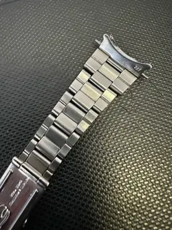 Rolex 7835 Oyster Stainless Steel Folded Bracelet 19mm 357 End Links
