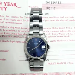 OYSTERDATE BLUE FACE