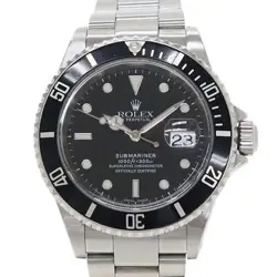 USED ROLEX SUBMARINER DATE 16610 CASE: 40MM BAND: 18.5CM MEN'S WATCH #92230