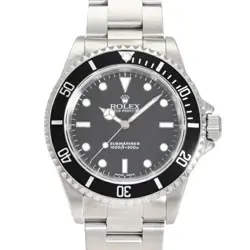 USED ROLEX SUBMARINER 14060M BLACK MEN'S WATCH #211225