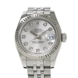 USED ROLEX DATEJUST 179174G CASE: 26MM BAND: 15.5CM LADIES WATCH #91830