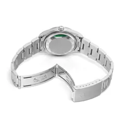 USED ROLEX Oyster Perpetual Date 15200 White Men's Watch #213025